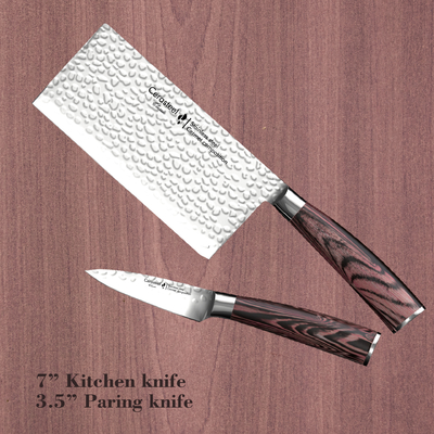 Custom Made Wonderful Ultra Sharp Knife 3.5&quot; &amp; 7&quot;