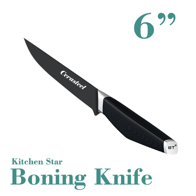 Strong Boning Cerasteel Kitchen Knife For Cooking Optimized Cutting Performance